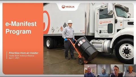 (Webinar) E-Manifest Program: Priorities From An Insider