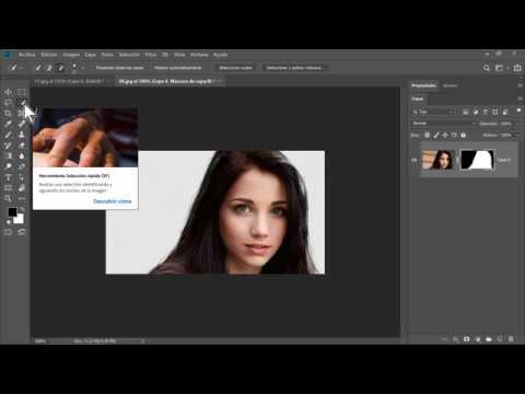 Video: ¿Cómo utilizo la herramienta de selección rápida en Photoshop CC 2019?