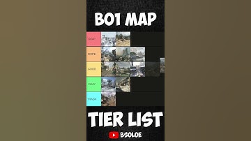 RANKING EVERY BO1 MAP! (Tier List) | Tier List Shorts