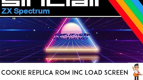 Sinclair ZX Spectrum 48k Rom Cartridge - COOKIE by Ultimate patched with loading screen