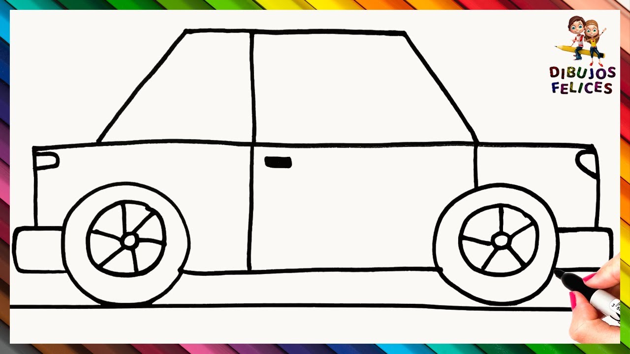 Cómo Dibujar Un Carro Paso A Paso 🚗 Dibujo De Carro - thptnganamst.edu.vn