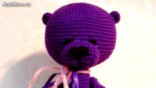 Амигуруми: схема Медведик-житель сумки. Игрушки вязаные крючком - Free crochet patterns. Амигуруми: схема Медведик-житель сумки. Игрушки вязаные крючком - Free crochet patterns.