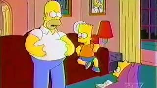 The Simpsons Fox Promo 1996 King-Size Homer S07E07 10 Second