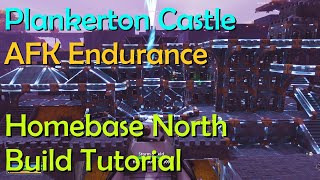 Plankerton Castle AFK Endurance #1 - Homebase North Build Tutorial - Fortnite StW