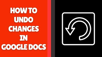 Wijzigingen ongedaan maken in Google Docs