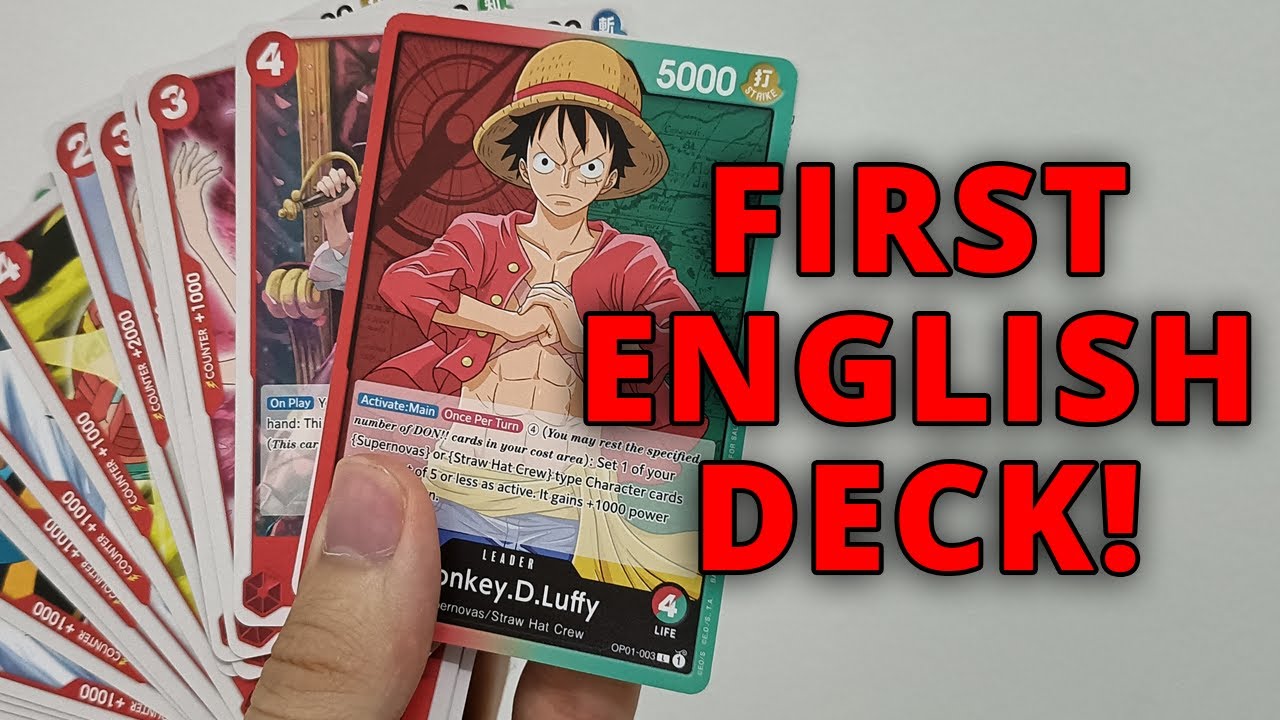 How to play One Piece Card Game: TCG's rules, how to build a deck