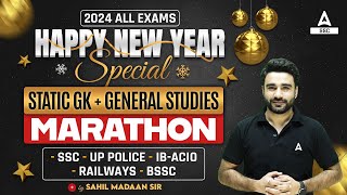 Static GK & General Studies Marathon | GK GS for all Competitive Exams By Sahil Madaan