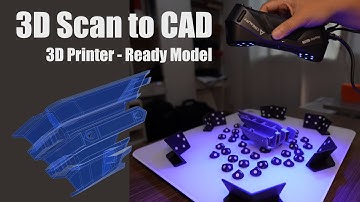 3D Scanning to CAD: Simplify Auto Parts for 3D Printing with Creality Scan Raptor PRO
