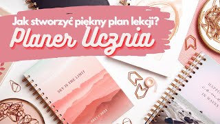 Planer ucznia - jak stworzyć piękny plan lekcji w Twoim planerze? #backtoschool screenshot 1