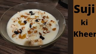 Sooji/ Rava Ki Kheer || Samolina Pudding || Recette de Pudding à la semoule || Pudding de Semoule