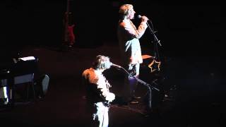 Split Enz- performing "Titus"- Vector Arena-Auckland NZ