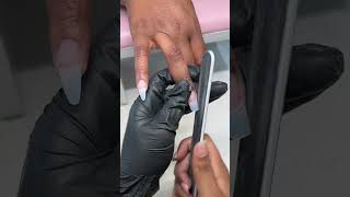 How To Shape Almond Nails Tutorial