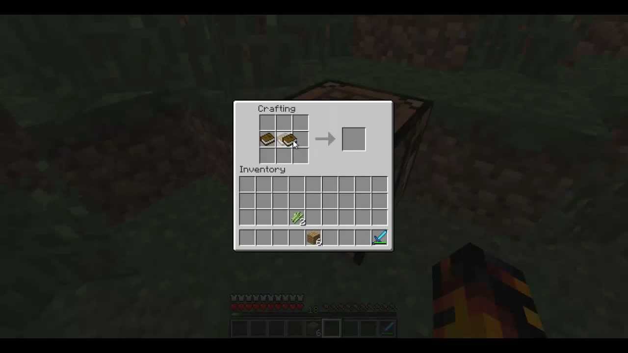 Minecraft Guide How To Make Paper Books And Bookshelves Youtube