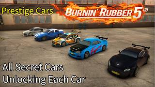 Burnin Rubber 5 HD | All Secret Cars | Unlocking Each Car