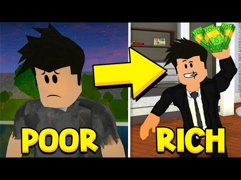 Bloxburg Poor To Rich A Sad Roblox Story Youtube