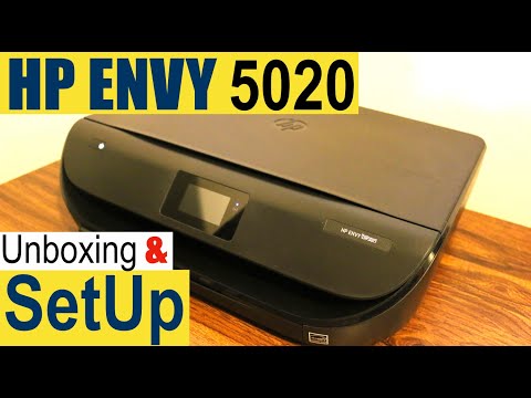 HP Envy 5020 Quick SetUp, Unboxing & review!!