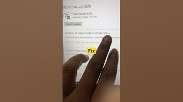 How to Fix Windows 10 Support Ends in October 2025 Error Windows Not Update Setting#macnitesh#2025