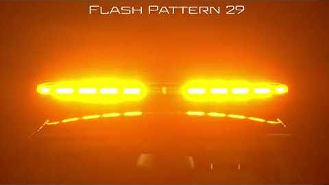 K-Force - Prime 55" Linear LED Full Size Light Bar Flash Patterns