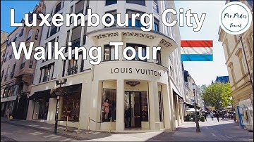 Luxembourg Capital City Walking Tour (with Subtitles) / History & Culture [HD]