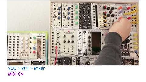Modular Synth Basics #04: Simple Synth Voice Patch