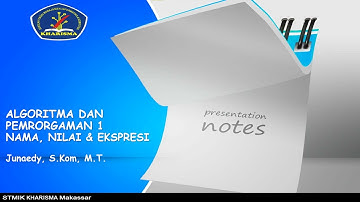 Kuliah Daring, MK. Algoritma dan Pemrograman I, Pertemuan Ke-4