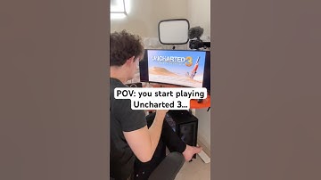 People playing Uncharted 3 for the FIRST time...| Name a better game...I dare you 👀
