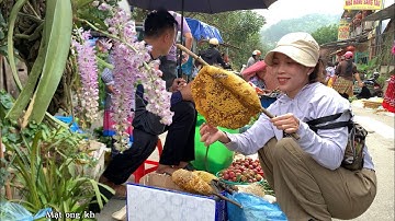 CHỢ LAN BẮC HÀ BÁN TOÀN ĐỒ LẠ - CHỢ PHIÊN TÂY BẮC MỚI NHẤT