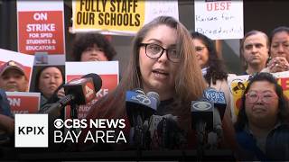 Watch: San Francisco Unified teachers announce possible Feb. 9 strike if no deal is reached