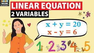 Linear Equations in Two Variables in Math