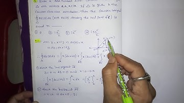 CSIR NET MATHEMATICS JUNE 2019| COMPLEX ANALYSIS Q.NO 33