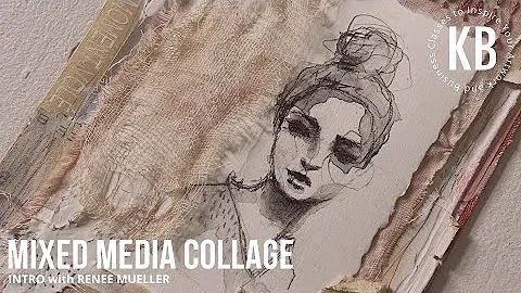 A FREE Mixed Media Collage Lesson with Renee Muell...