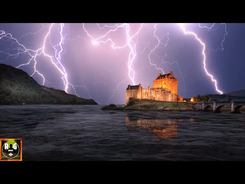 Heavy Thunderstorm Sounds With Loud Thunder And Lightning Sound Effects | 10 Hours