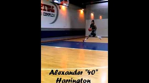 Alexander Harrington #40 Reverse Dunk