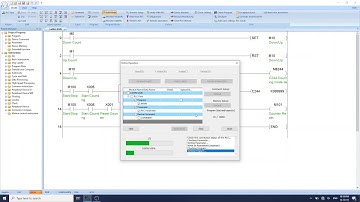 Encoder B Phase C244 High Speed Counter Program & Wiring