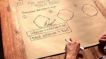 Key Skill - Find the size of the interior angles of a regular polygon.