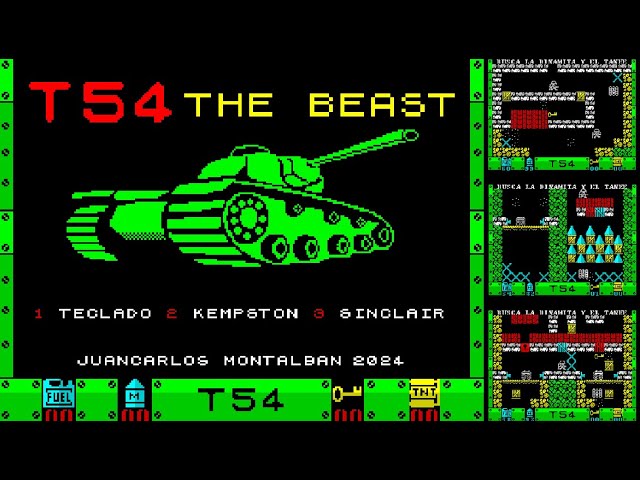 【THEORY】 T54 - THE BEAST (2024) ZX Spectrum - YouTube