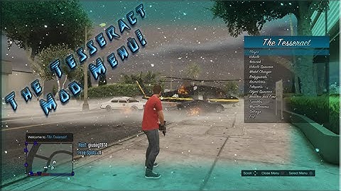 GTA 5 - The Tesseract v1.4 Mod Menù + DOWNLOAD!