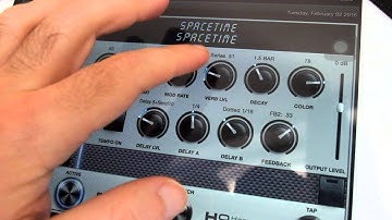 Synth Arpeggio With Eventide H9 New Algorithm - SpaceTime
