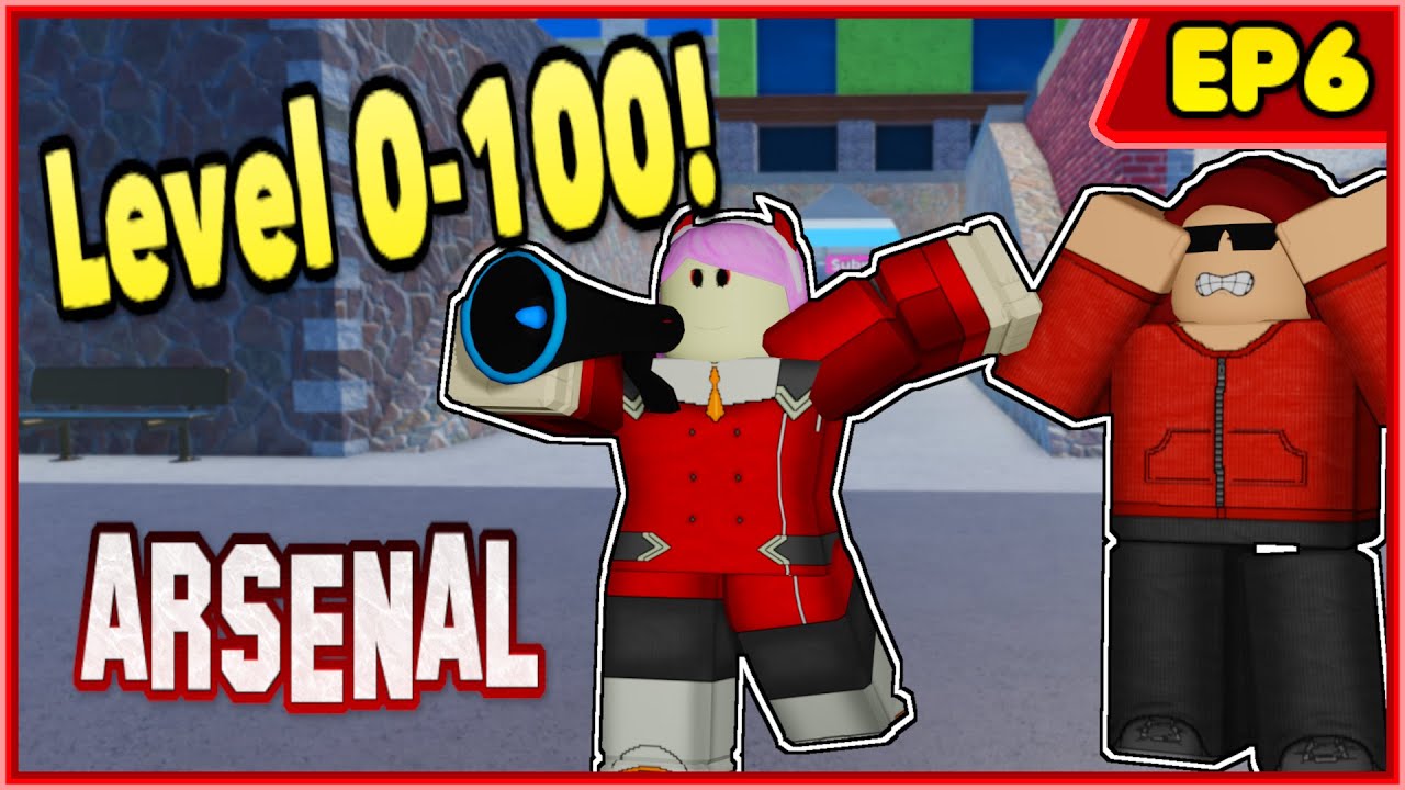 Level 0 To 100 Arsenal Megaphone Troll Ep6 Roblox Arsenal - tactical knife arsenal roblox