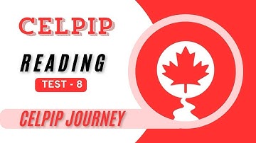 CELPIP Reading Test #008 | Full Practice Test with Answers | #celpip #celpipreading #celpipexam