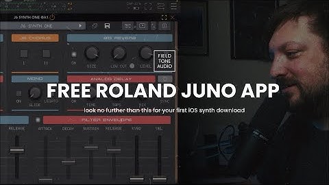 Exploring AudioKit Synth One J6 (FREE Roland Juno)