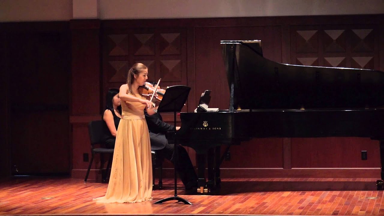 Hwieun Kim - Schumann Sonata No 1 in A minor, Op  105  -I  Mit leidenschaftlichem Ausdruck