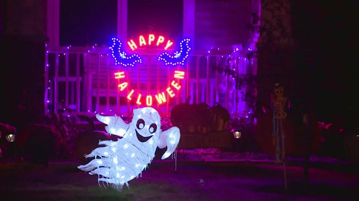 The haunting of Baker Lane: Halloween decorations in Stow take over neighborhood