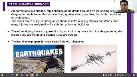 Disaster preparedness – awareness and management