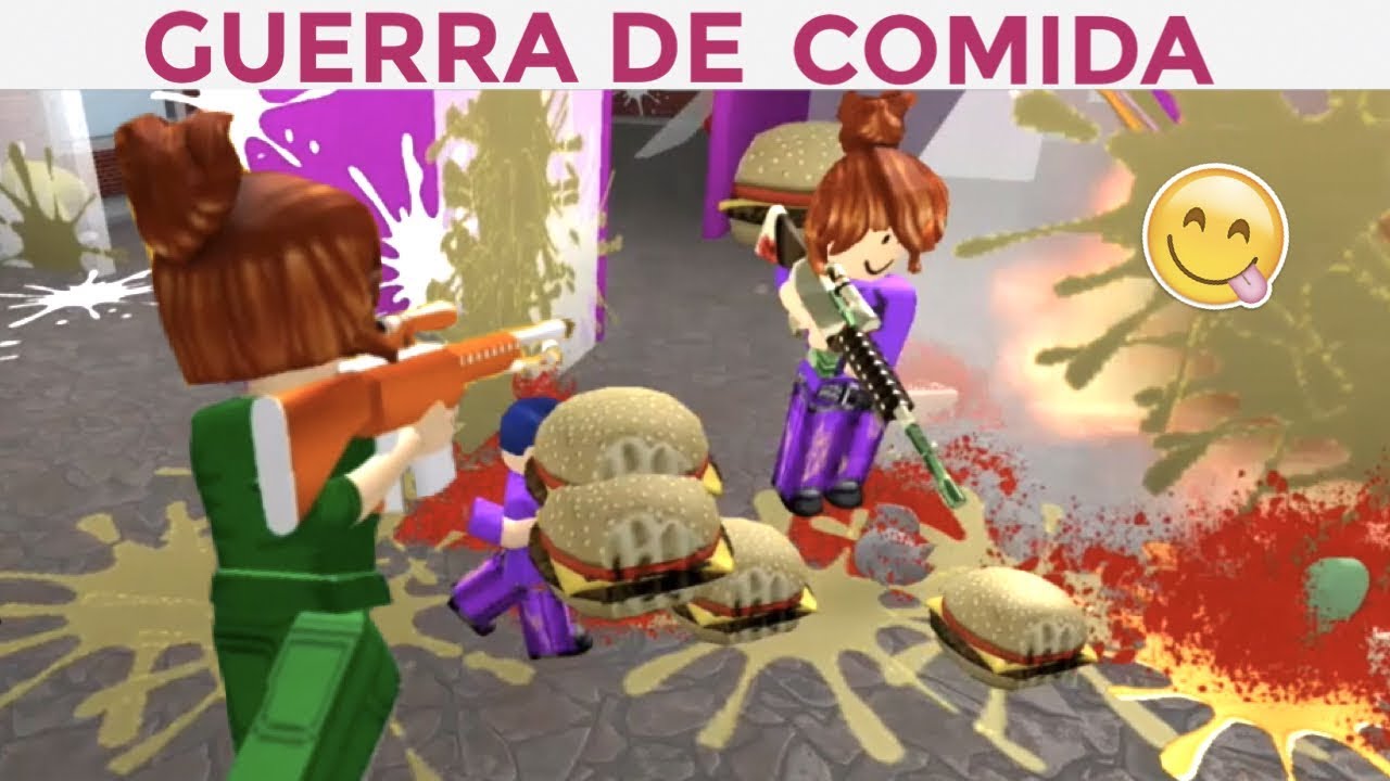 Comida Ebaaa Roblox Food Fight Youtube - roblox a distraida do the plague the plague 2