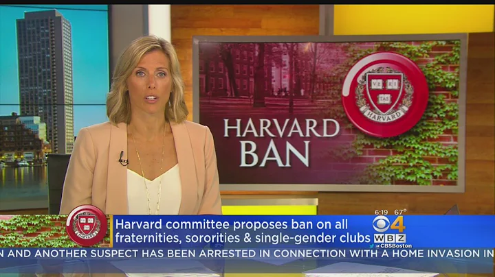 Harvard Proposal Would Ban Fraternities And Sororities