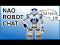 Nao Robot Dialog System - Porting of an old 2021 Project