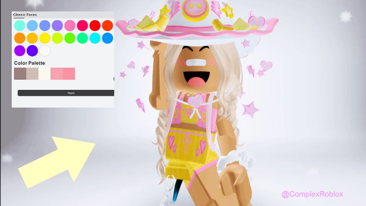 YOU CAN NOW CHANGE COLOR OF YOUR ROBLOX FACES 🤩🌈 YouTube