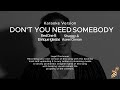 RedOne Ft Enrique Iglesias Aseel And Shaggy Don T You Need Somebody Karaoke Version 