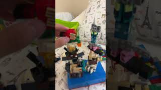 Another tower crash #legominecraft #minecraft